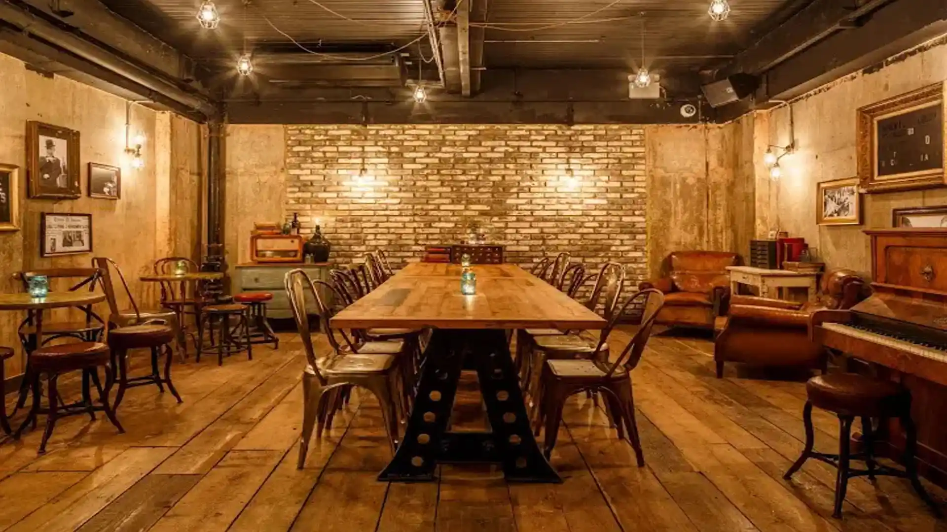 Main Room of Monument Speakeasy