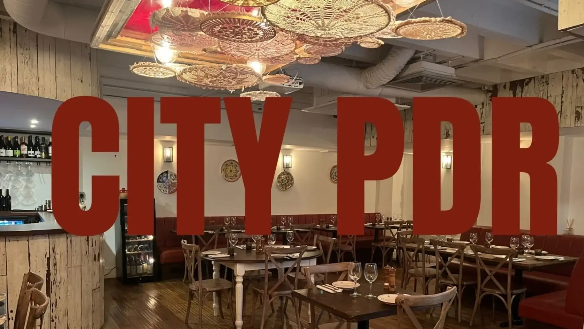 Well lit, private dining room in the heart of the city